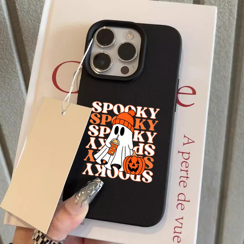 Phone Cases Cute Iphone 14 - เคสโทรศัพท์ลายฟักทองผีฮาโลวีนน่ารัก สำหรับ iPhone 18 17 16