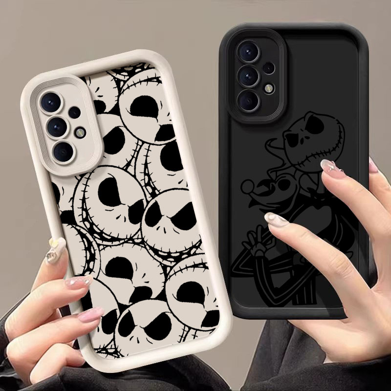 Phone Cases A14 Samsung - เคสลายแจ็ค แซลลี่ สเกลลิงตัน สำหรับ Samsung Galaxy