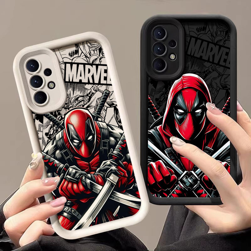Phone Cases A14 Samsung - ดาบพิฆาตอสูร เดดพูล มาร์เวลเคสสำหรับซัมซุงกาแล็กซี่ A57 A56 5G