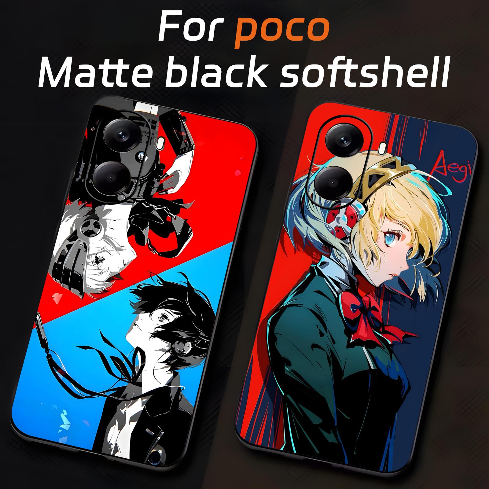 Phone Cases Black - เกมส์สุดฮิต Persona e 3 เคสโทรศัพท์สำหรับ Xiaomi