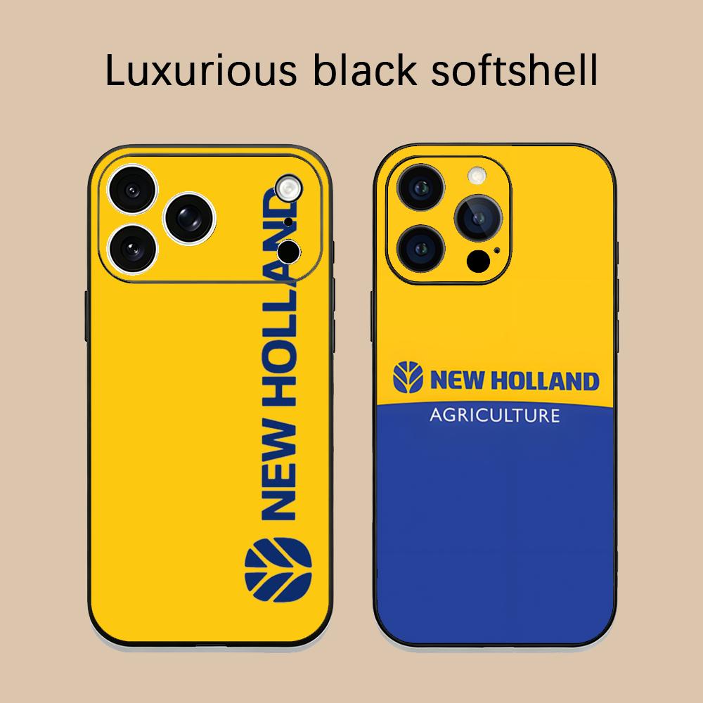 Phone Cases Brand - เคสโทรศัพท์แฟชั่นแบรนด์ดัง Hot N-New H-Hollandes สีดำนุ่ม ป้องกันการกระแทก