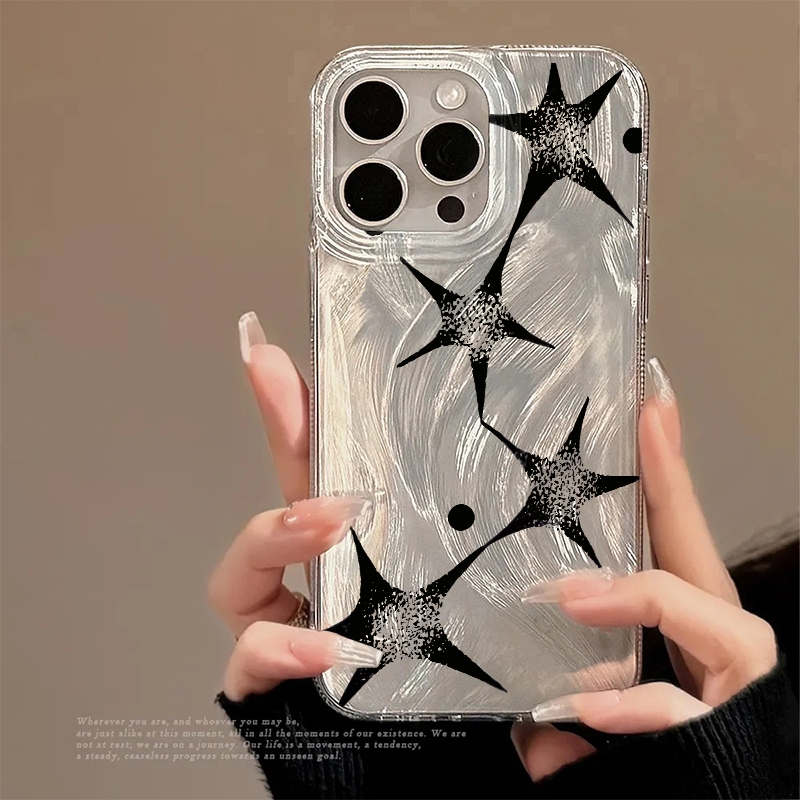 Phone Cases Protective - เคสโทรศัพท์ลายดาวระยิบระยับสุดเทรนดี้ สำหรับ iPhone 17 16 Pro