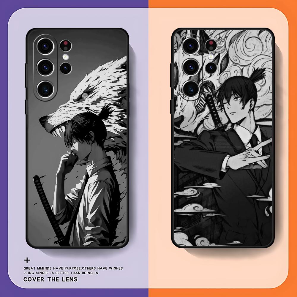 Phone Cases Galaxy S25 - เคสโทรศัพท์ Chainsaw Man อาคิ ฮายากาวะ สำหรับ