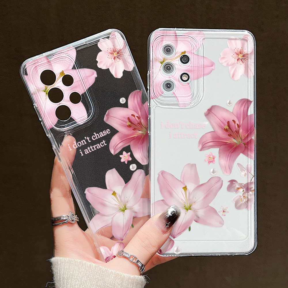 Phone Cases A14 Samsung - เคสใสแบบนิ่มสำหรับ Samsung A56 A36 5G เคส