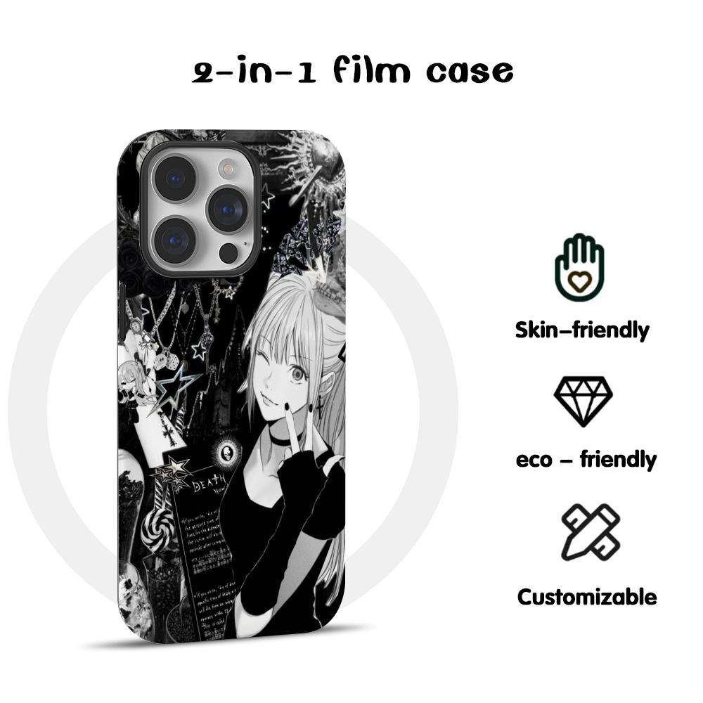 Phone Cases For Girls - เคสโทรศัพท์ลายอนิเมะคลาสสิก Death Note สไตล์สาว Y2K สำหรับ