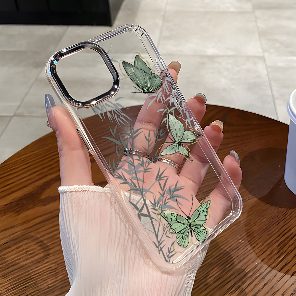 ซิลิโคนกรณีผีเสื้อสําหรับSamsu - Phone Cases A14 Samsung บทวิจารณ์และราคา