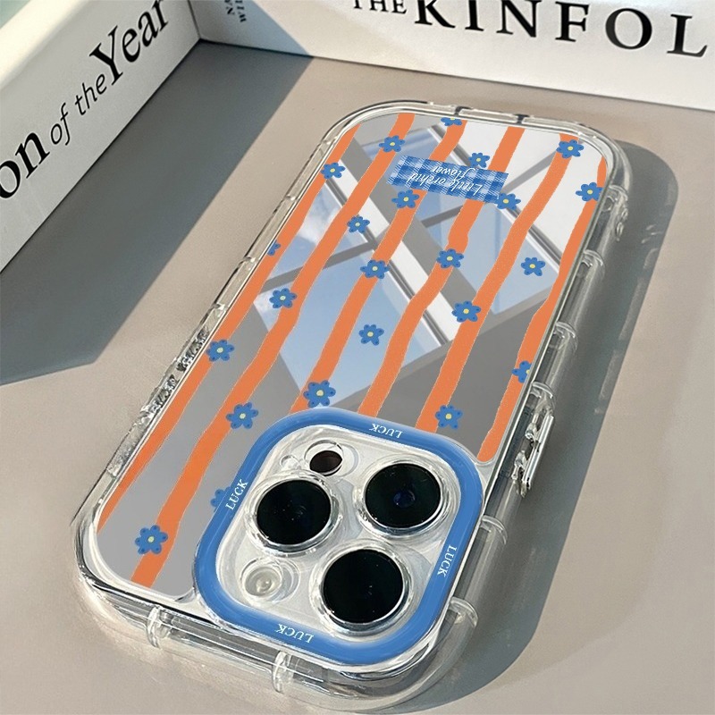 เคสโทรศัพท์ลายดอกไม้สีฟ้าลายทา - Phone Cases Blue บทวิจารณ์และราคา