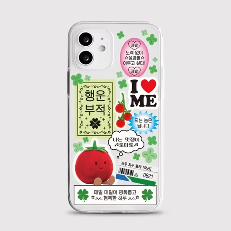 เคสโทรศัพท์ลายโคลเวอร์สี่แฉกสไ - Phone Cases Cute Iphone 14 บทวิจารณ์และราคา