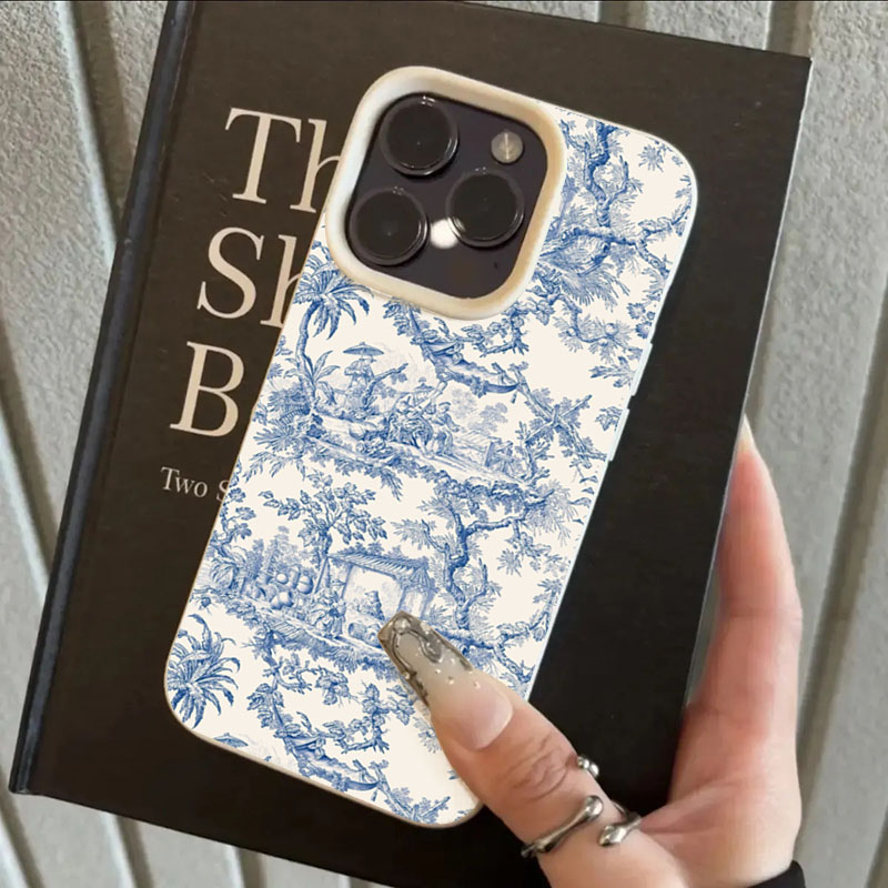 เคสโทรศัพท์ลายครามสีน้ำเงินขาว - Phone Cases Blue บทวิจารณ์และราคา