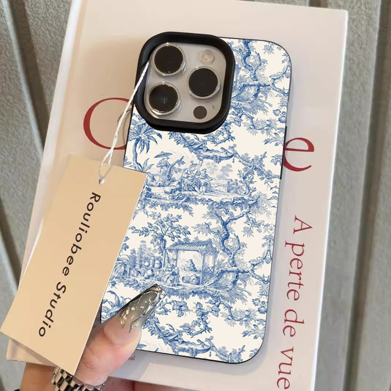 เคสโทรศัพท์ลายครามสีน้ำเงินขาว - Phone Cases Blue บทวิจารณ์และราคา