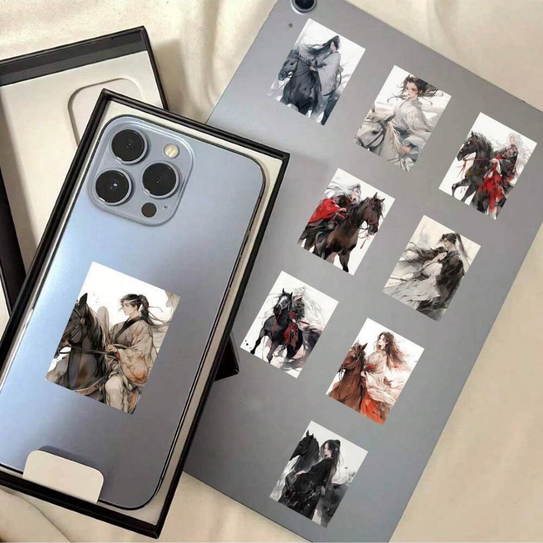 สติกเกอร์กันน้ำลายการ์ตูนนักรบ - Phone Cases You Can Design บทวิจารณ์และราคา