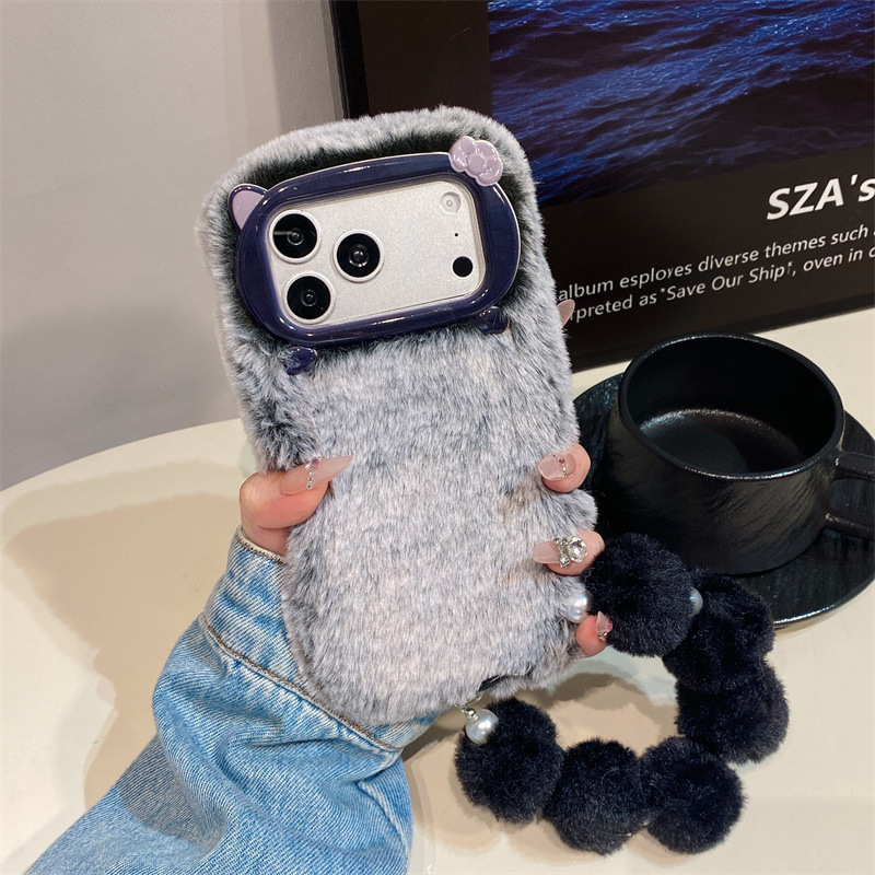 เคสโทรศัพท์ขนเฟอร์สีพื้นสุดหรู - Phone Cases Protective บทวิจารณ์และราคา