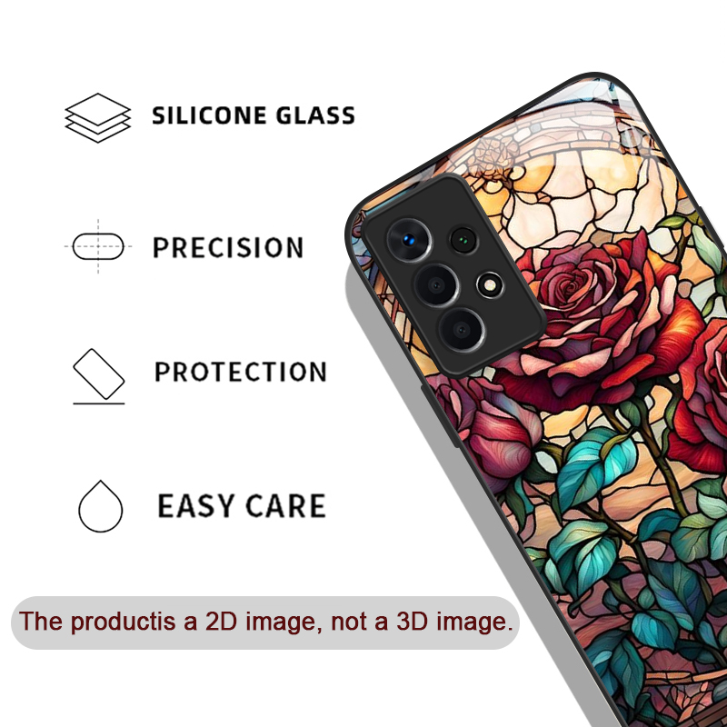 เคสโทรศัพท์มือถือลายดอกกุหลาบส - Phone Cases A14 Samsung บทวิจารณ์และราคา