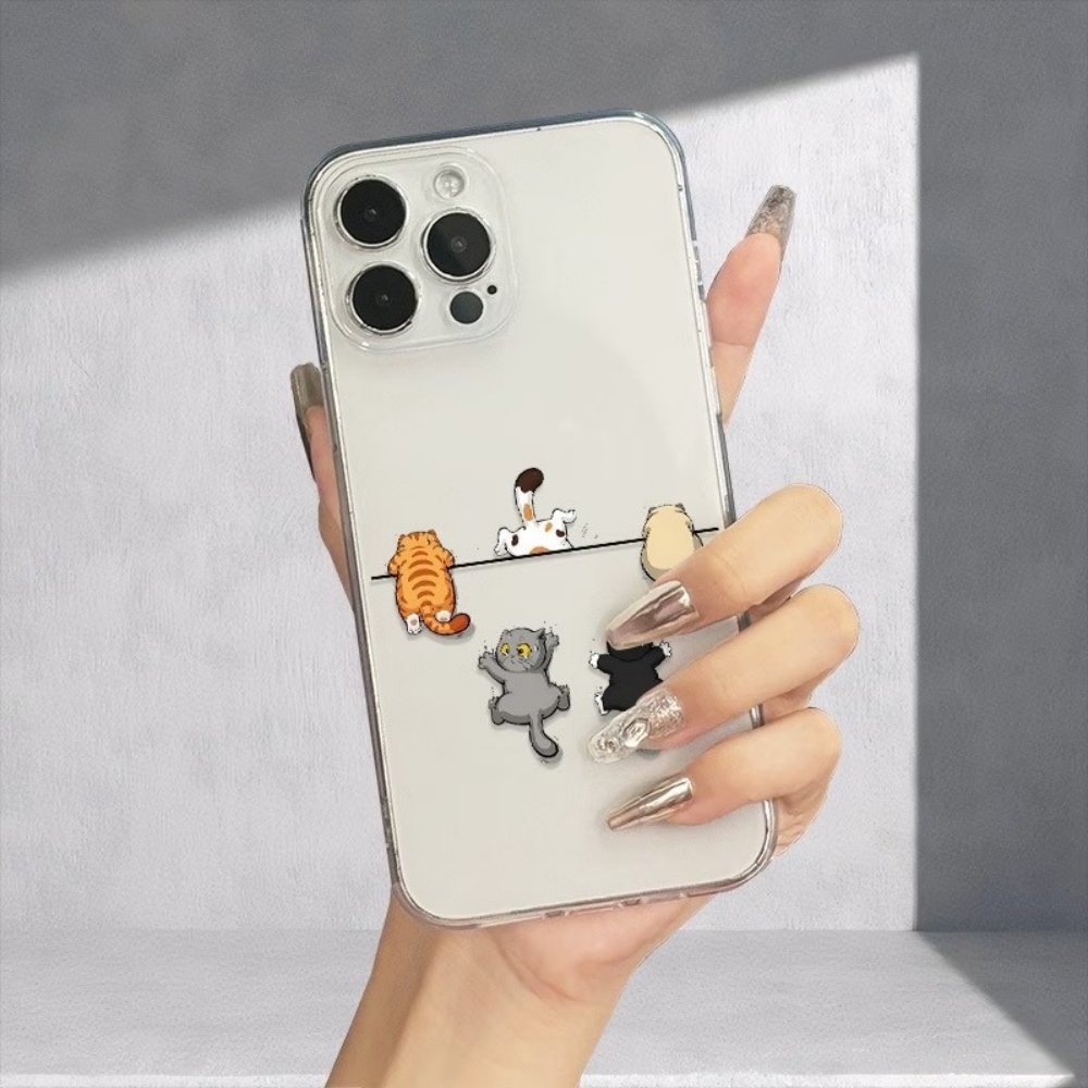 เคสโทรศัพท์ลายแมวน่ารัก 5 แบบ  - Phone Cases Cute Iphone 14 บทวิจารณ์และราคา