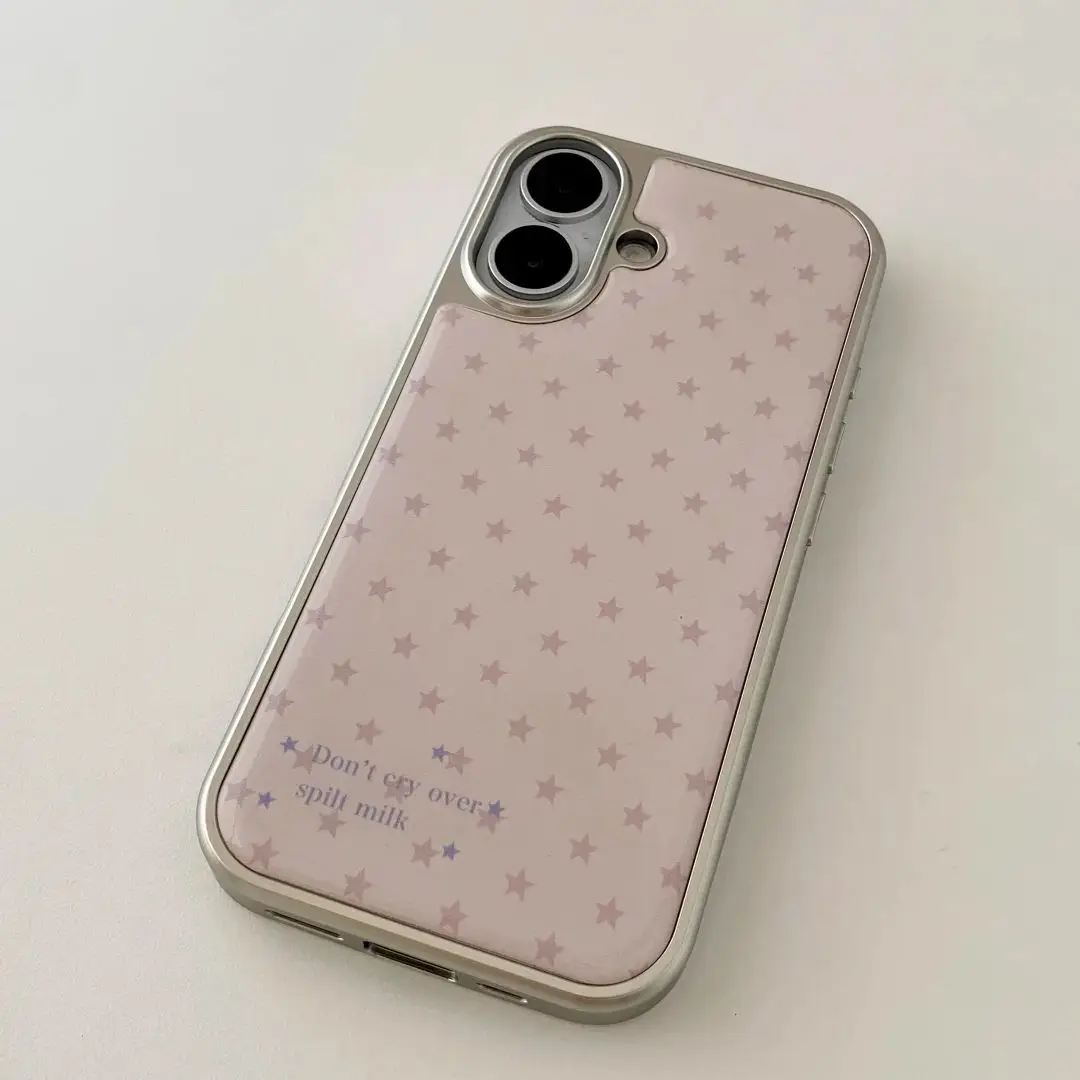 เคสโทรศัพท์แบบหยดกาวลายดาวสีชม - Phone Cases For Girls บทวิจารณ์และราคา