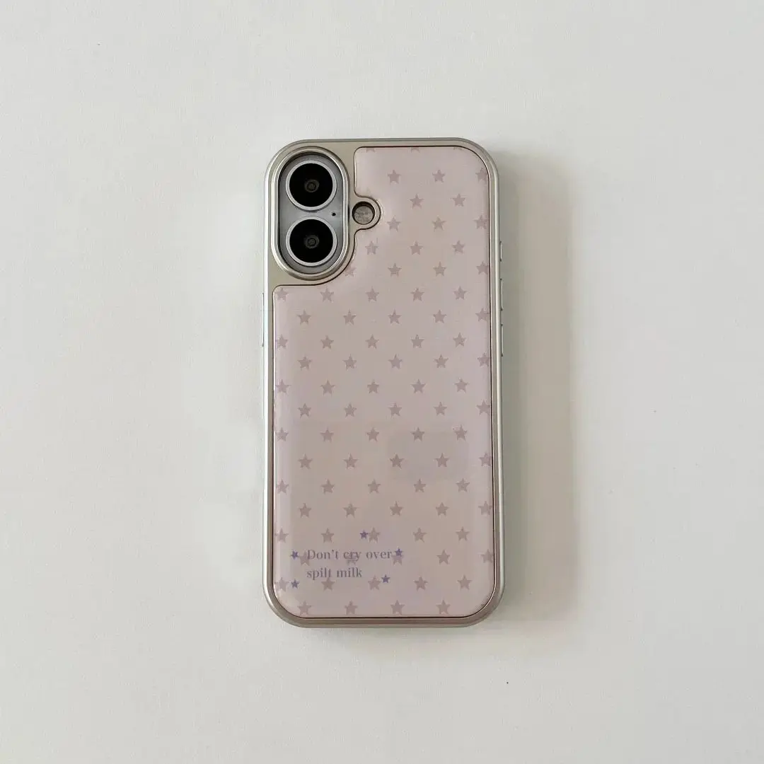 เคสโทรศัพท์แบบหยดกาวลายดาวสีชม - Phone Cases For Girls บทวิจารณ์และราคา