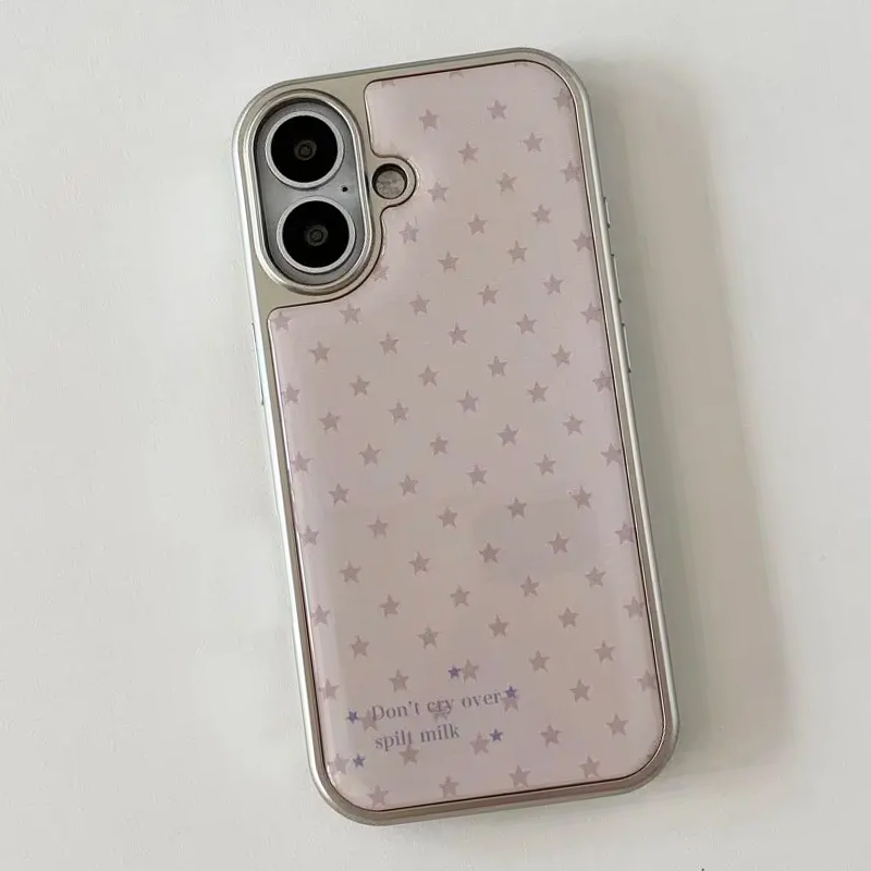เคสโทรศัพท์แบบหยดกาวลายดาวสีชม - Phone Cases For Girls บทวิจารณ์และราคา