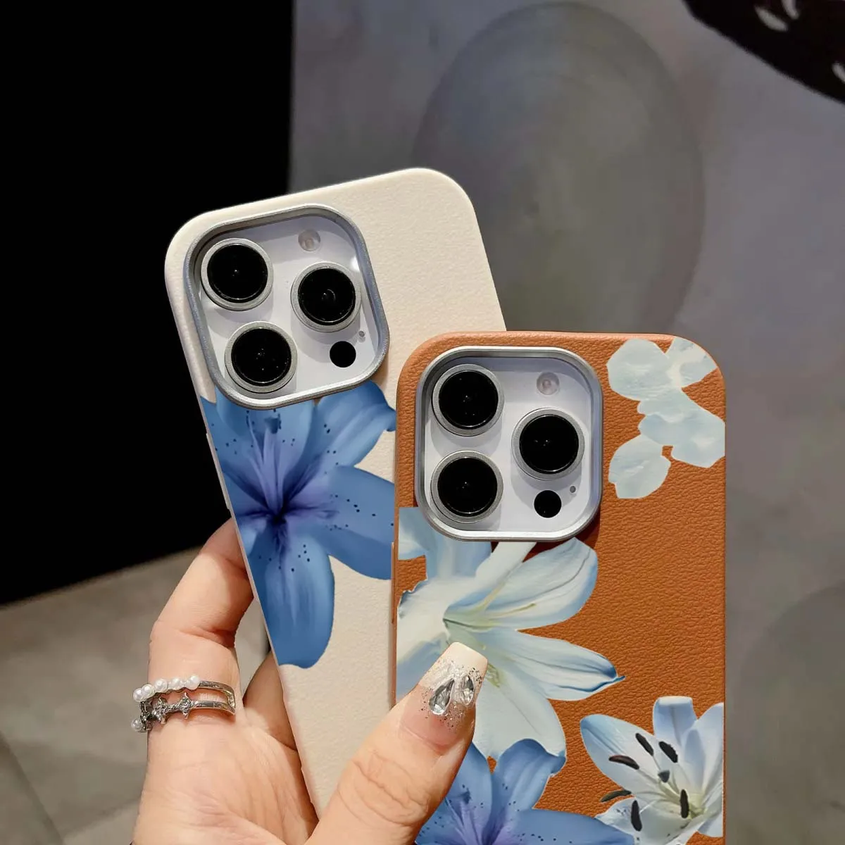เคสโทรศัพท์ลายดอกลิลลี่สีน้ำเง - Phone Cases Blue บทวิจารณ์และราคา