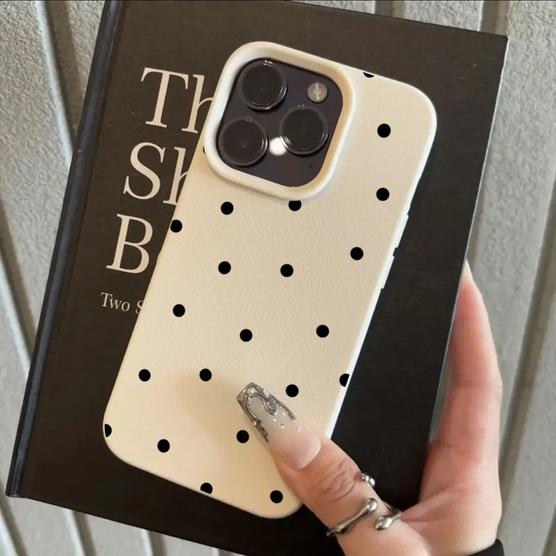 เคสโทรศัพท์ลายจุดน่ารักเรียบง่ - Phone Cases Cute Iphone 14 บทวิจารณ์และราคา