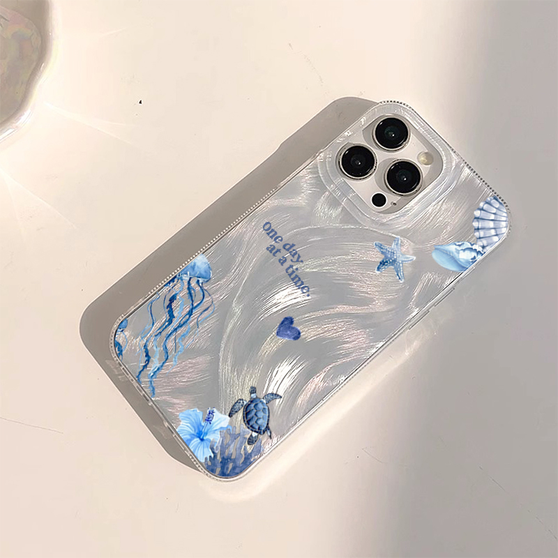 บลูโอเชี่ยนบีชเคสโทรศัพท์กันกร - Phone Cases Blue บทวิจารณ์และราคา