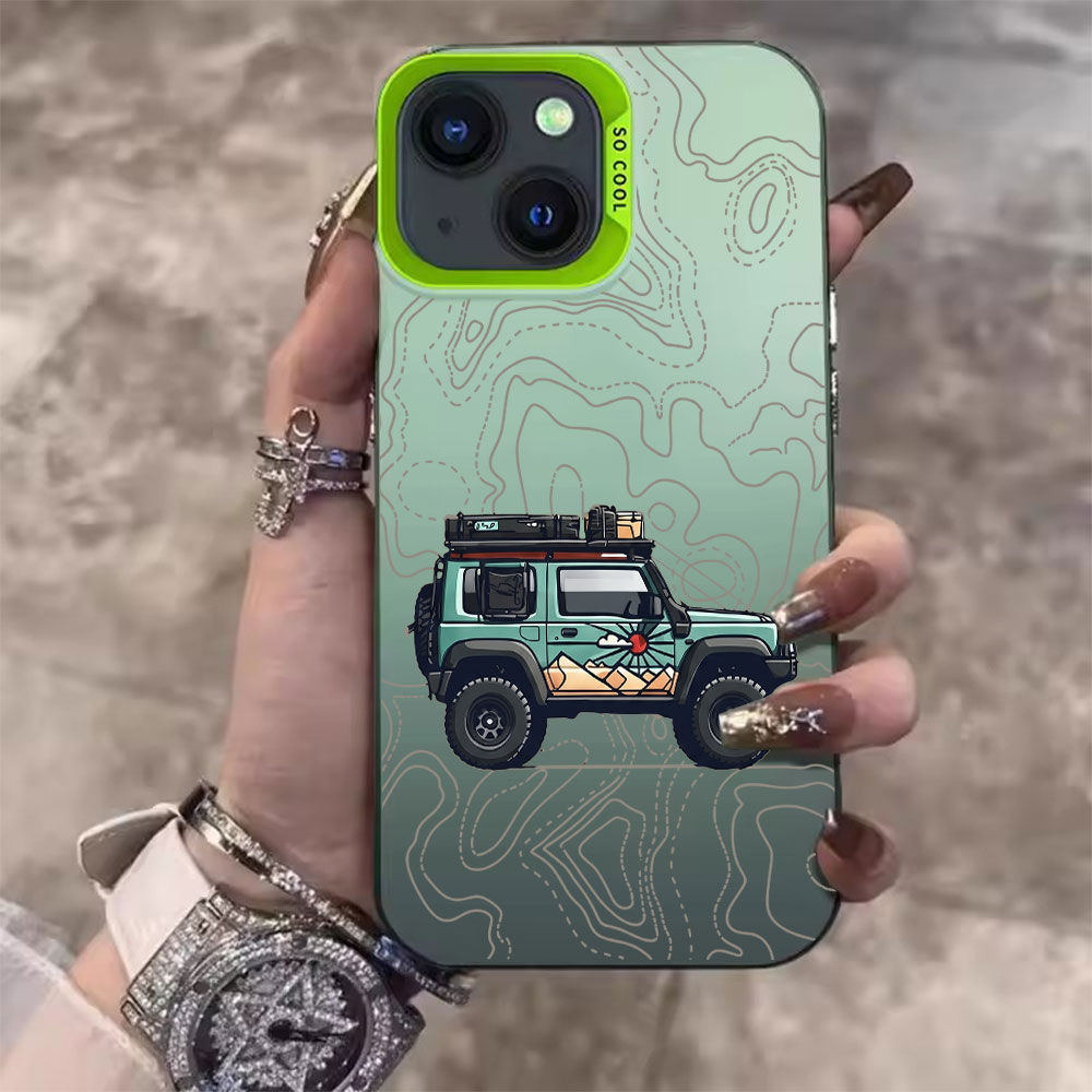 เคสโทรศัพท์ลายรถยนต์เรียบง่าย  - Phone Cases Protective บทวิจารณ์และราคา