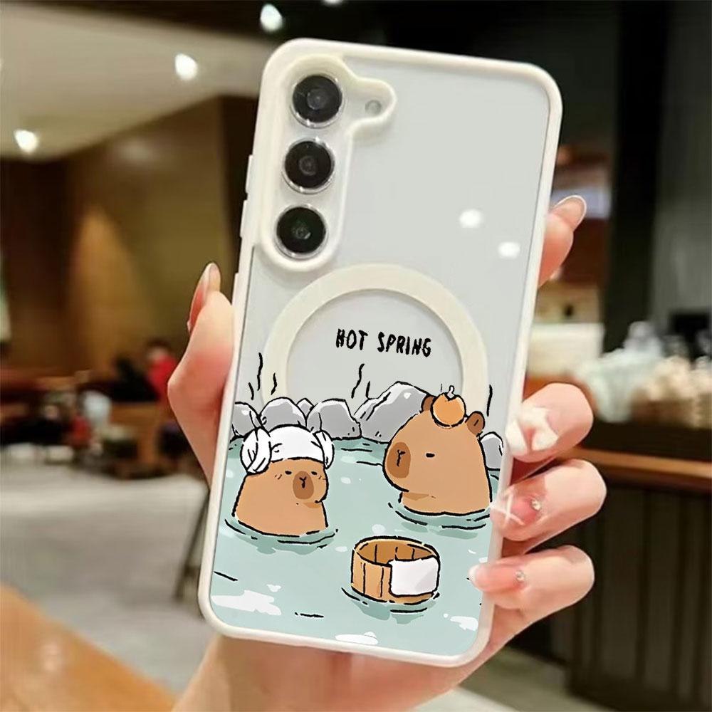เคสโทรศัพท์แม่เหล็กใสลายคาปิบา - Phone Cases Galaxy S25 บทวิจารณ์และราคา