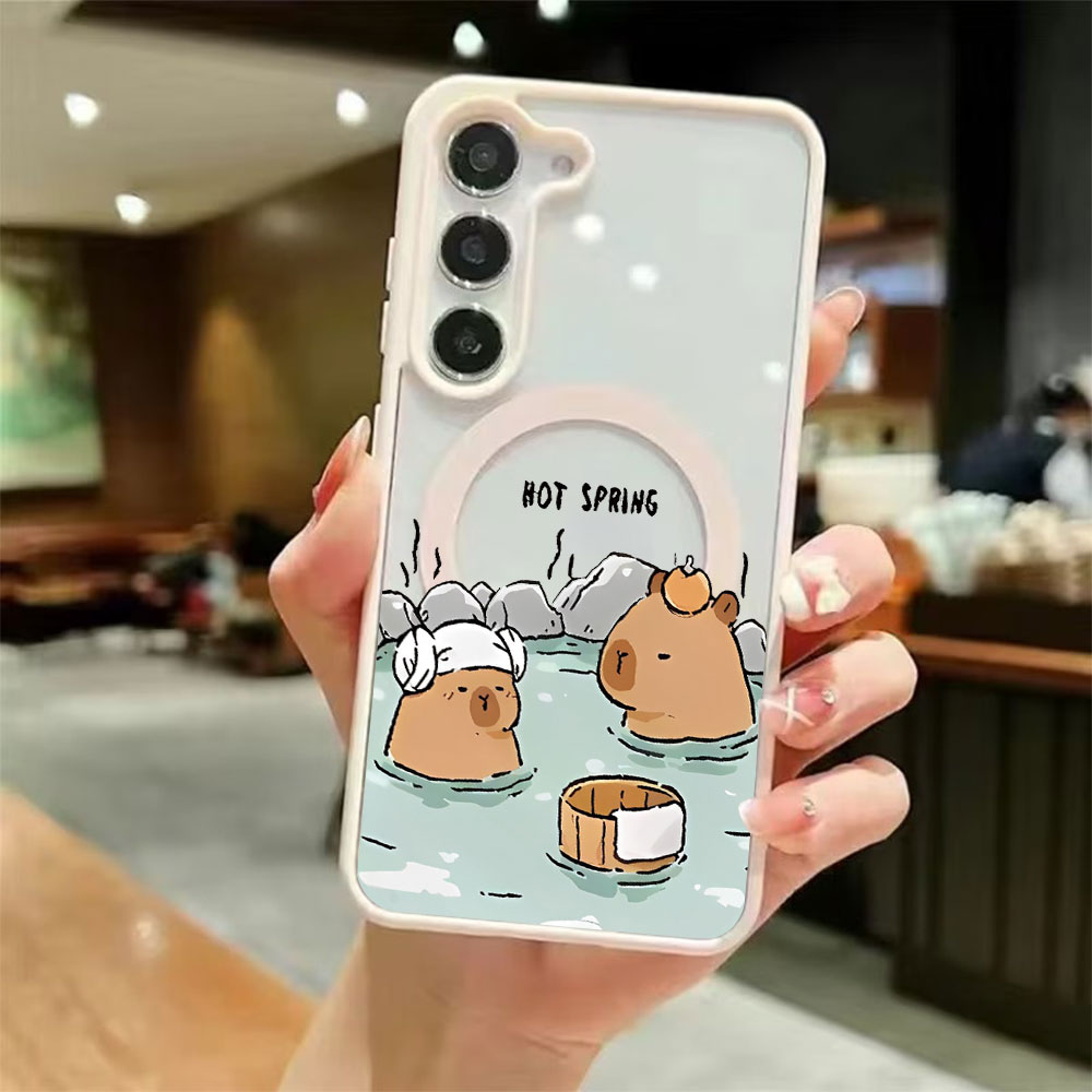 เคสโทรศัพท์แม่เหล็กใสลายคาปิบา - Phone Cases Galaxy S25 บทวิจารณ์และราคา