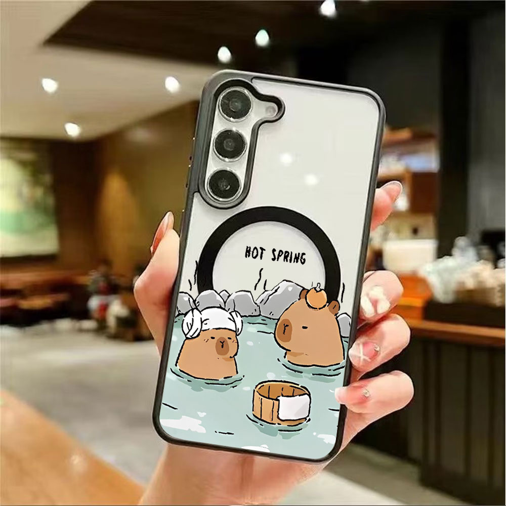เคสโทรศัพท์แม่เหล็กใสลายคาปิบา - Phone Cases Galaxy S25 บทวิจารณ์และราคา