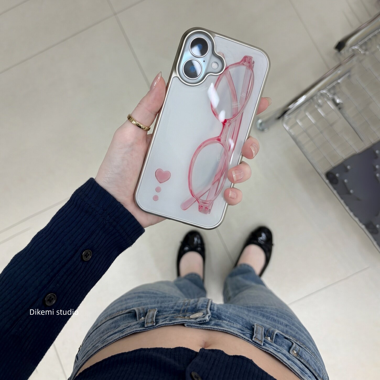 เคสโทรศัพท์น่ารักลายหัวใจสีชมพ - Phone Cases For Girls บทวิจารณ์และราคา