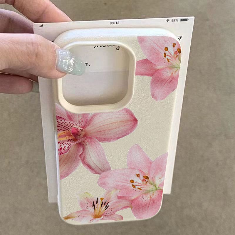 เคสโทรศัพท์ลายลิ้นจี่สีชมพู สำ - Samsung Galaxy A55 บทวิจารณ์และราคา