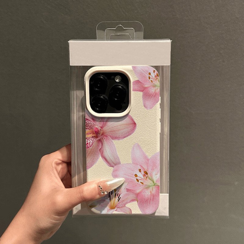 เคสโทรศัพท์ลายลิ้นจี่สีชมพู สำ - Samsung Galaxy A55 บทวิจารณ์และราคา
