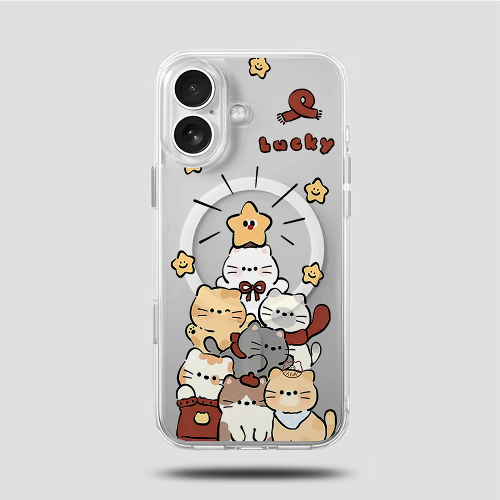 เคสโทรศัพท์ลายการ์ตูนแมวน่ารัก - Phone Cases Cute Iphone 14 บทวิจารณ์และราคา