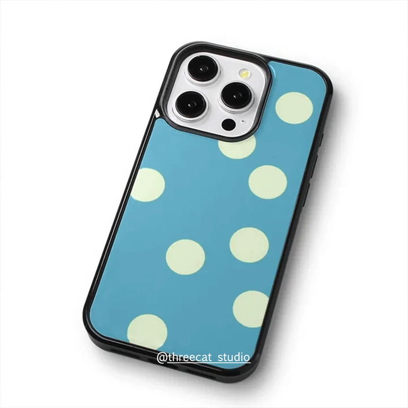 เคสโทรศัพท์ลายจุดใหญ่สีเหลืองน - Phone Cases For Girls บทวิจารณ์และราคา